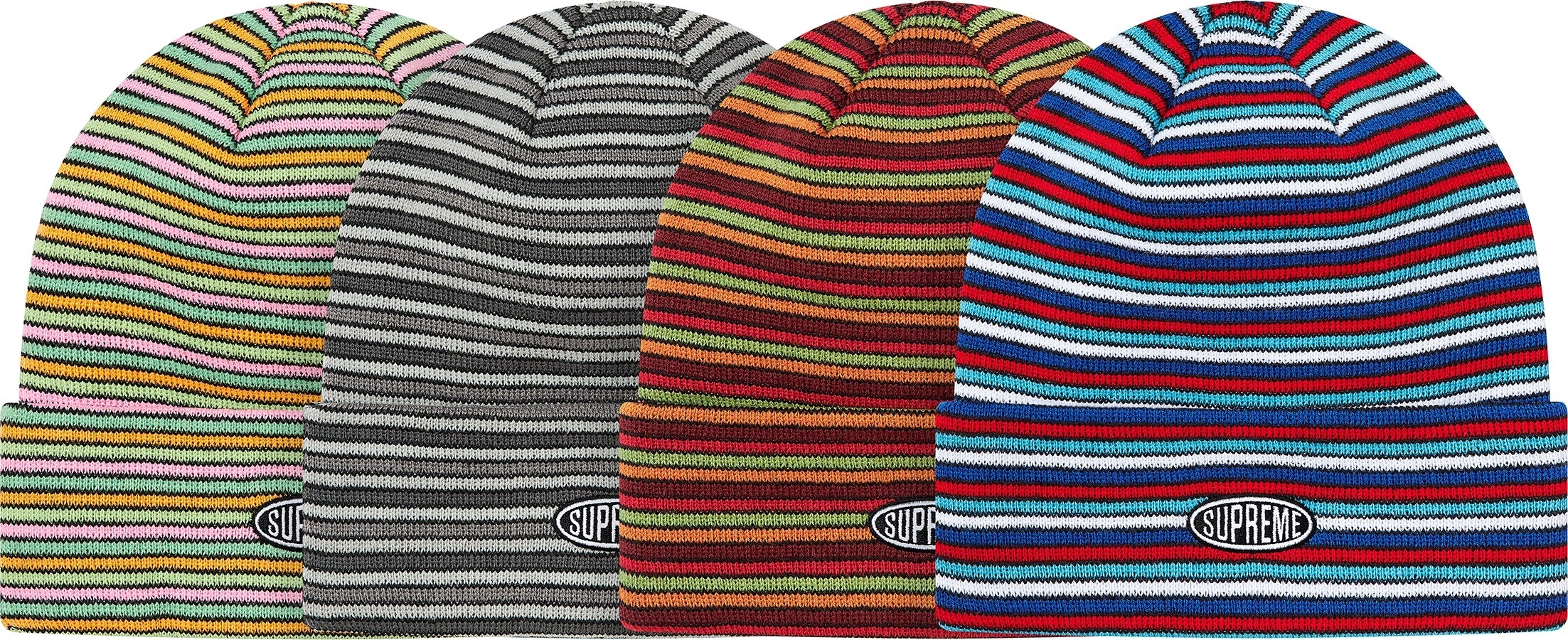 Multi Stripe Beanie